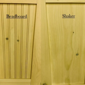 beadboard vs. shaker